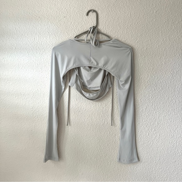 Princess Polly Albion long sleeve top grey - Picture 3 of 4